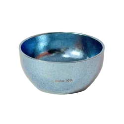 Pure Titanium Lightweight Bowl Crystal Blue Pure Titanium Lightweight Bowl Crystal Blue