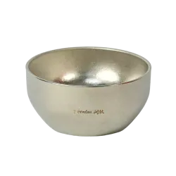 Pure Titanium Lightweight Bowl Crystal Silver Pure Titanium Lightweight Bowl Crystal Silver