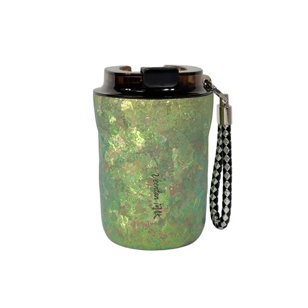 Pure Titanium Coffee Mug Crystal Green Pure Titanium Coffee Mug Crystal Green