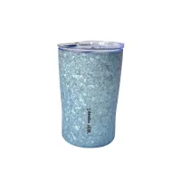 Pure Titanium Double Wall Tumbler Crystal Blue